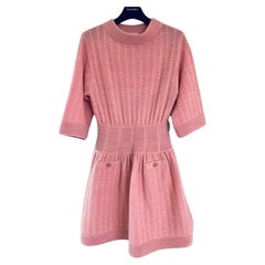 Chanel New Supermarket Collection Candy Pink Cashmere Dress