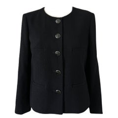Chanel New Timeless Coco Brasserie Giacca in tweed nero 40 FR