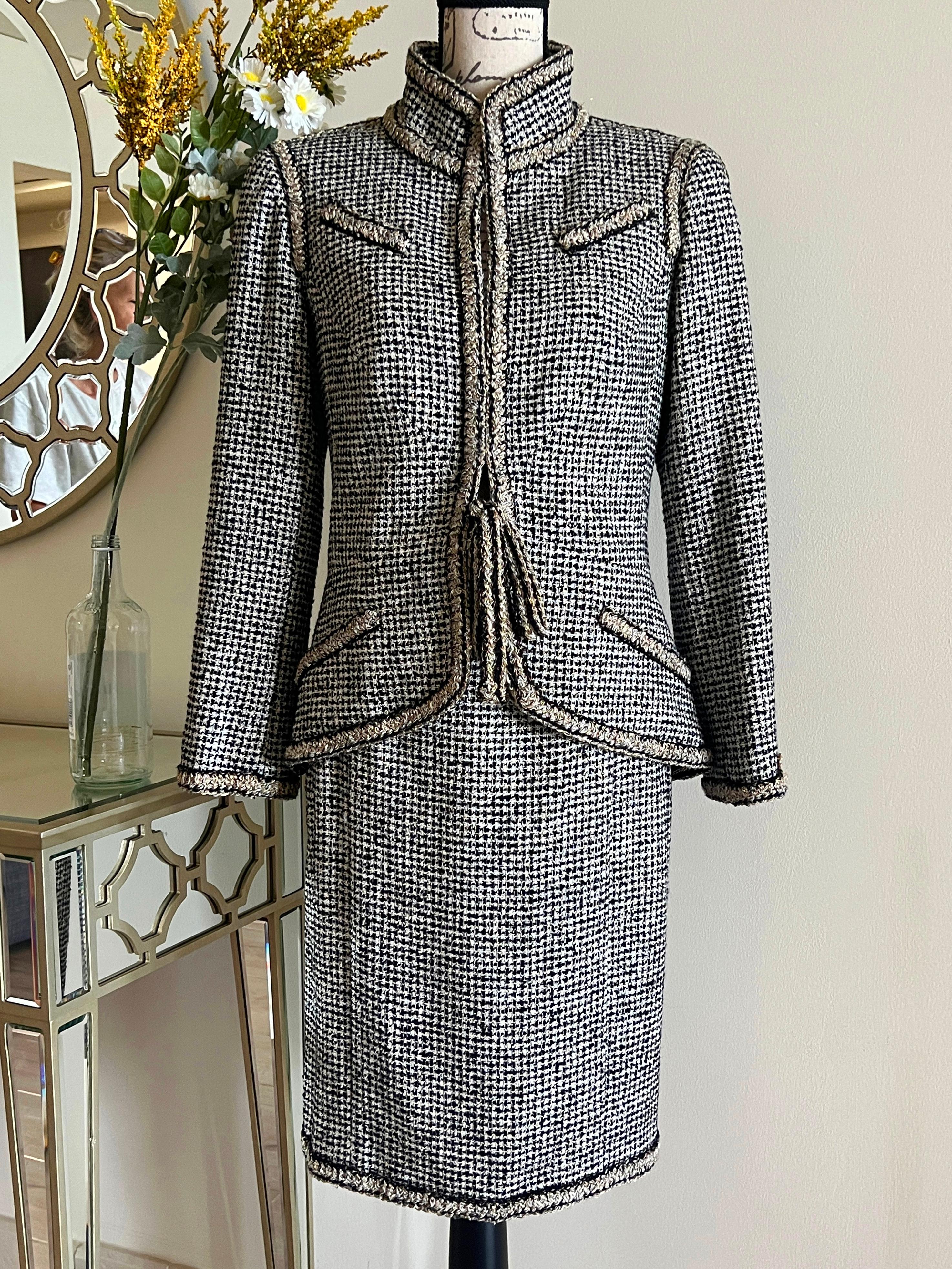 Chanel Neuer Venice Kollektion Lesage Tweed-Anzug im Angebot 13