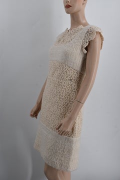 Chanel New with Tag 15A 2015 Cashmere Runway Dress 38 Fabric Swatch