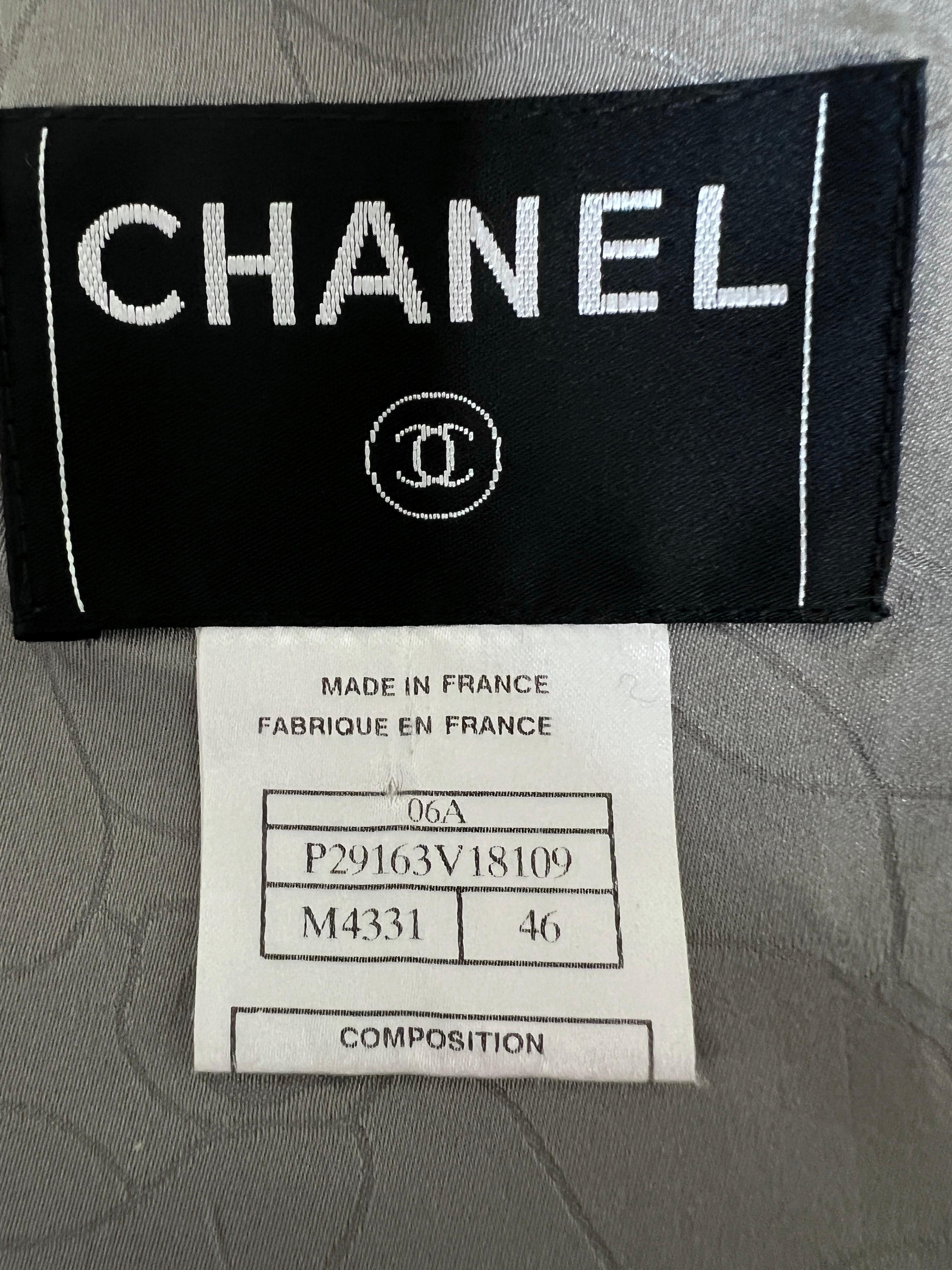 Chanel New-York Collection Tweed Jacket with Camellias 12