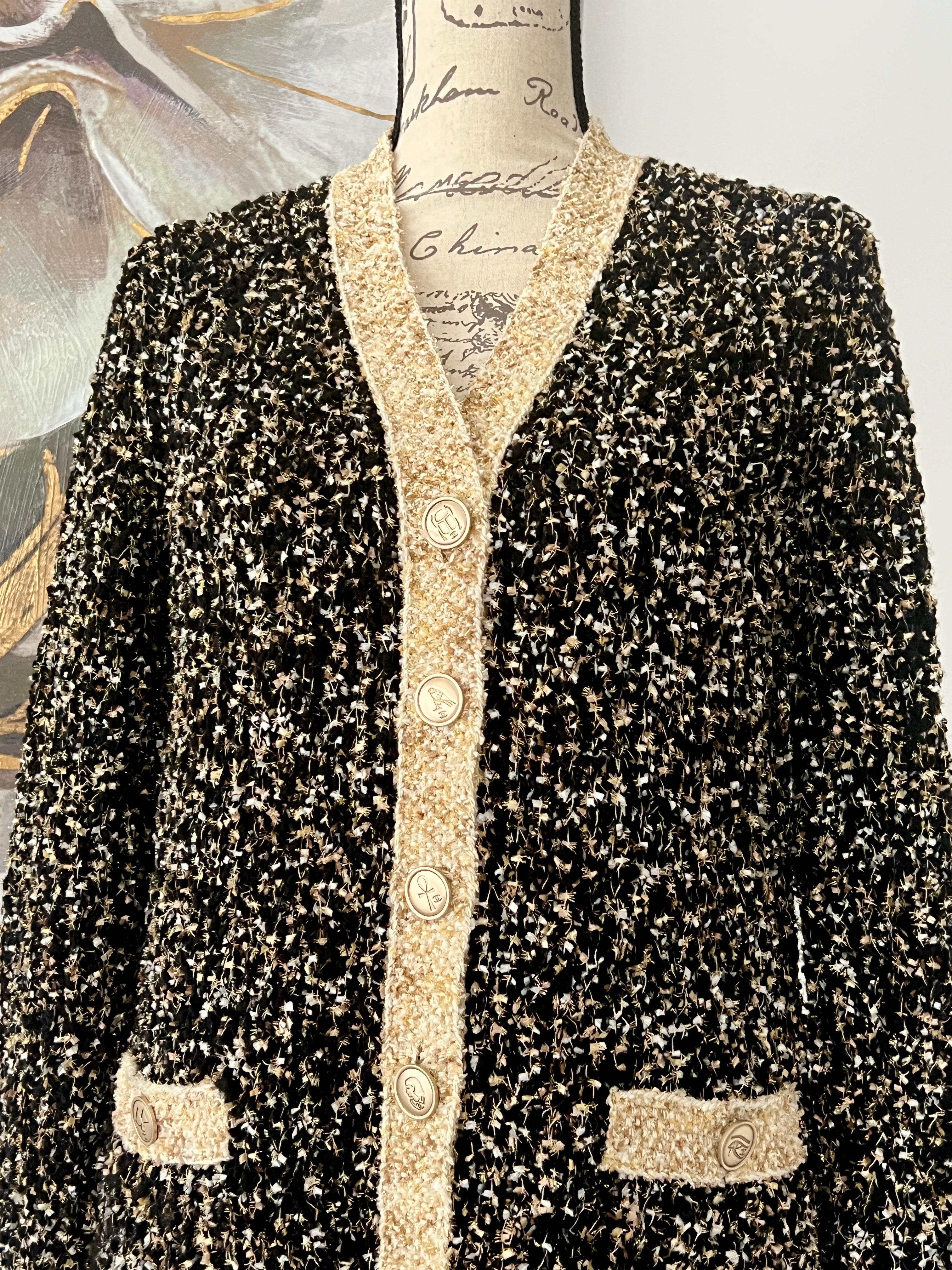 Women's or Men's Chanel New-York / Egypt New Lesage Tweed Jacket
