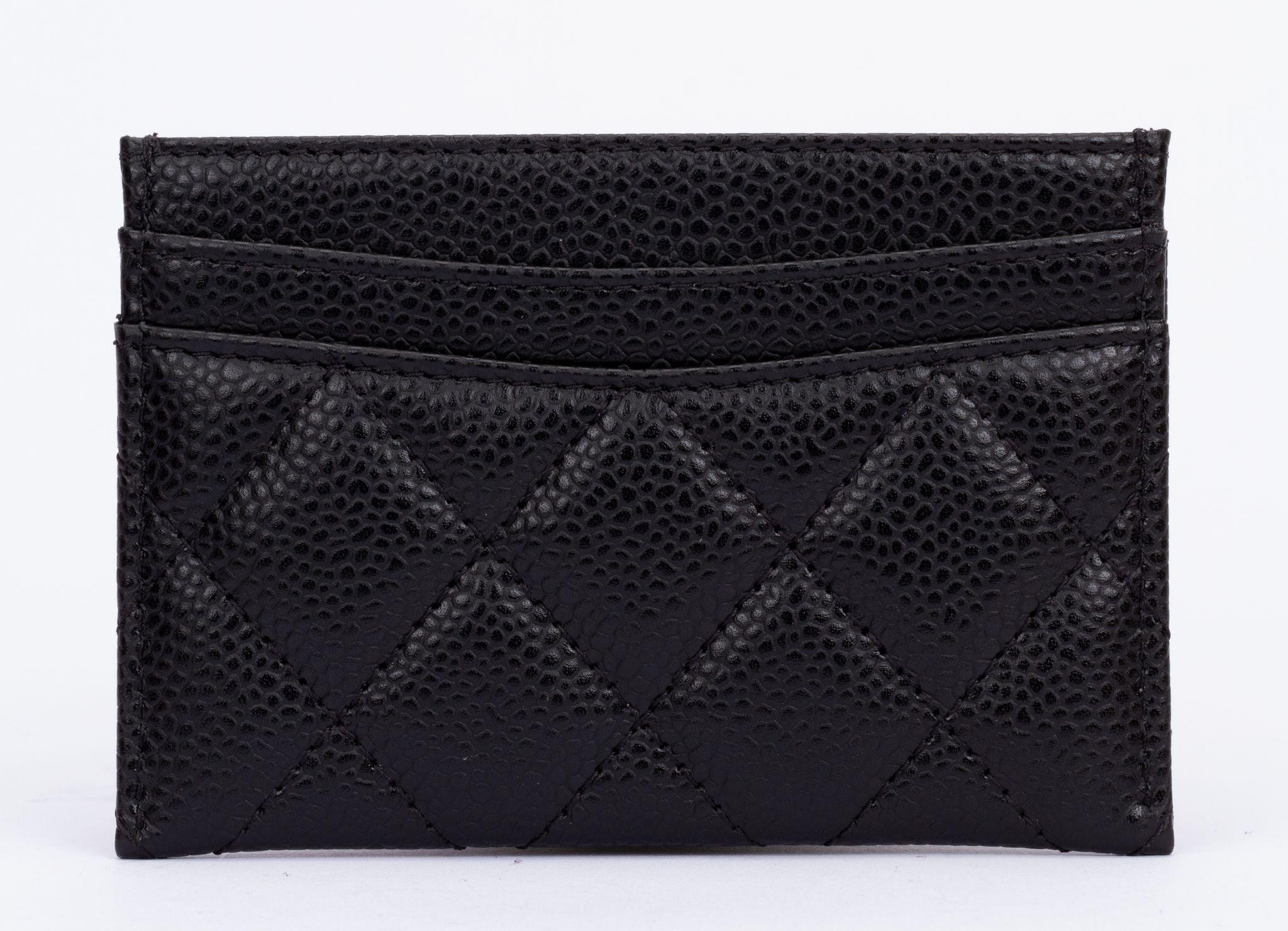 chanel card holder