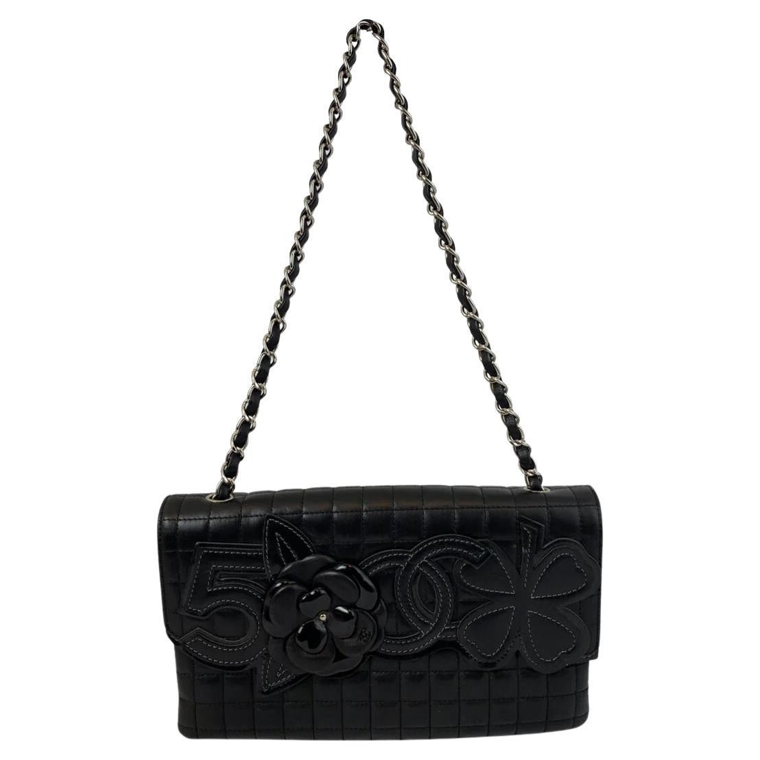 Chanel No. 5 Camellia Flap Bag For Sale