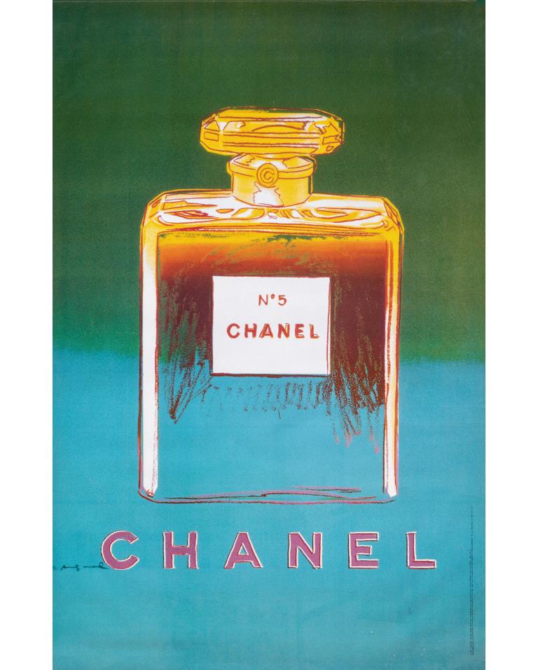 European Chanel Nº 5 Original Large Poster from Parisian bus shelters For Sale