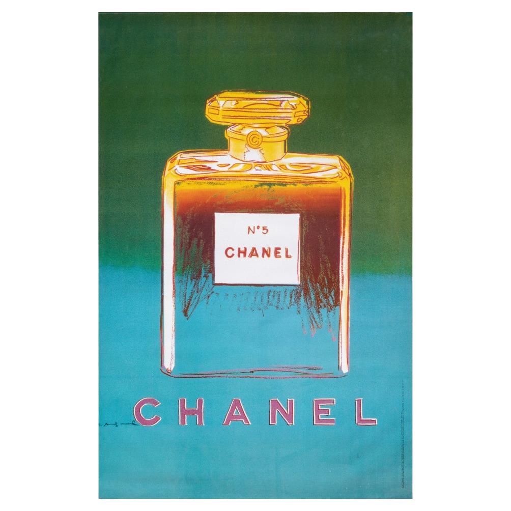 Chanel Nº 5 Original Großes Plakat von Pariser Wartehallen im Angebot