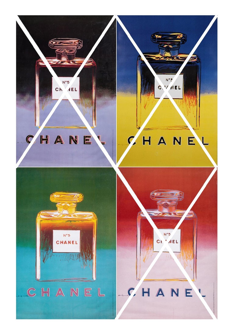 Late 20th Century Chanel Nº 5 Original Poster 'Framed' For Sale
