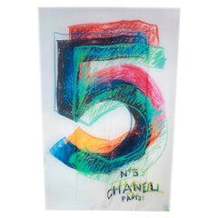 Chanel Nº 5 Print Cashmere Shawl