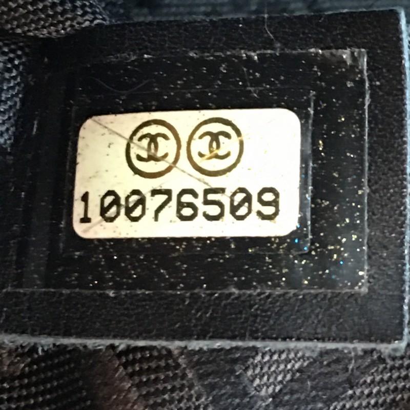 Chanel No. 5 Resin Chain Frame Shoulder Bag Fur Medium In Good Condition In NY, NY