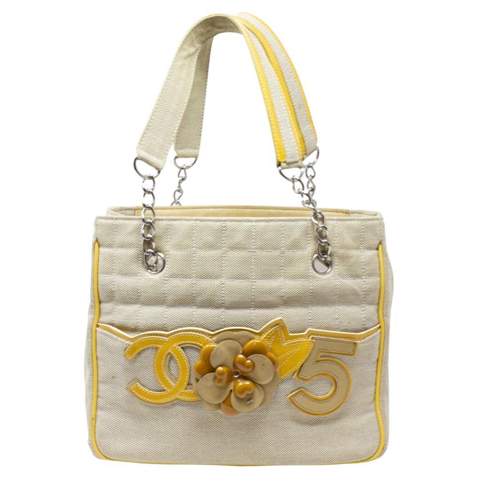 Chanel No.5 Chain Shopping Tote For Sale
