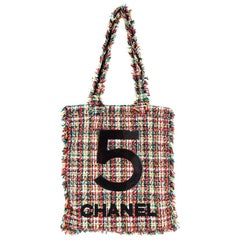 Chanel No.5 Large Tweed Limited Edition Tote at 1stDibs | chanel tweed tote  bag, chanel tote tweed, chanel tweed shopping bag