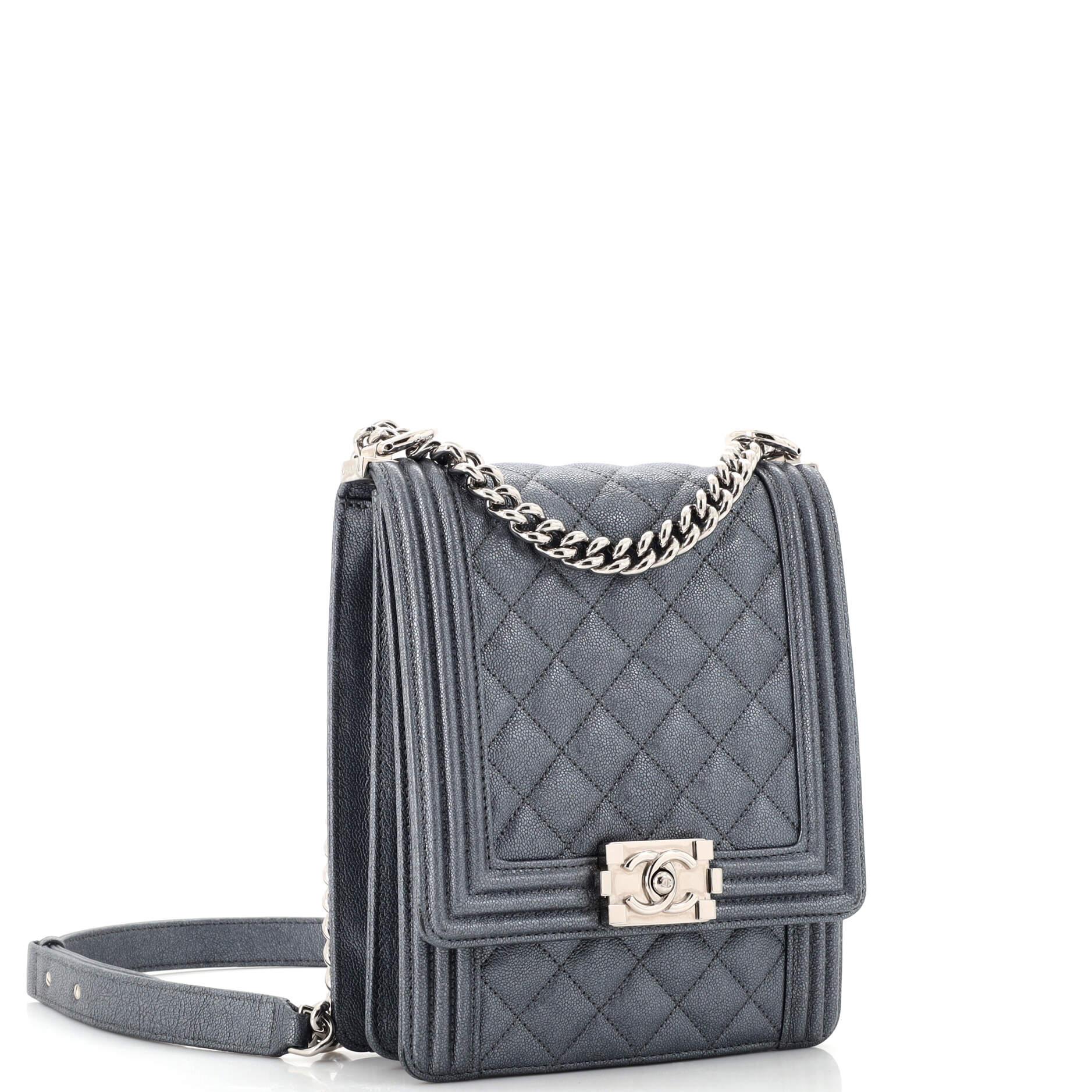 chanel north south boy bag