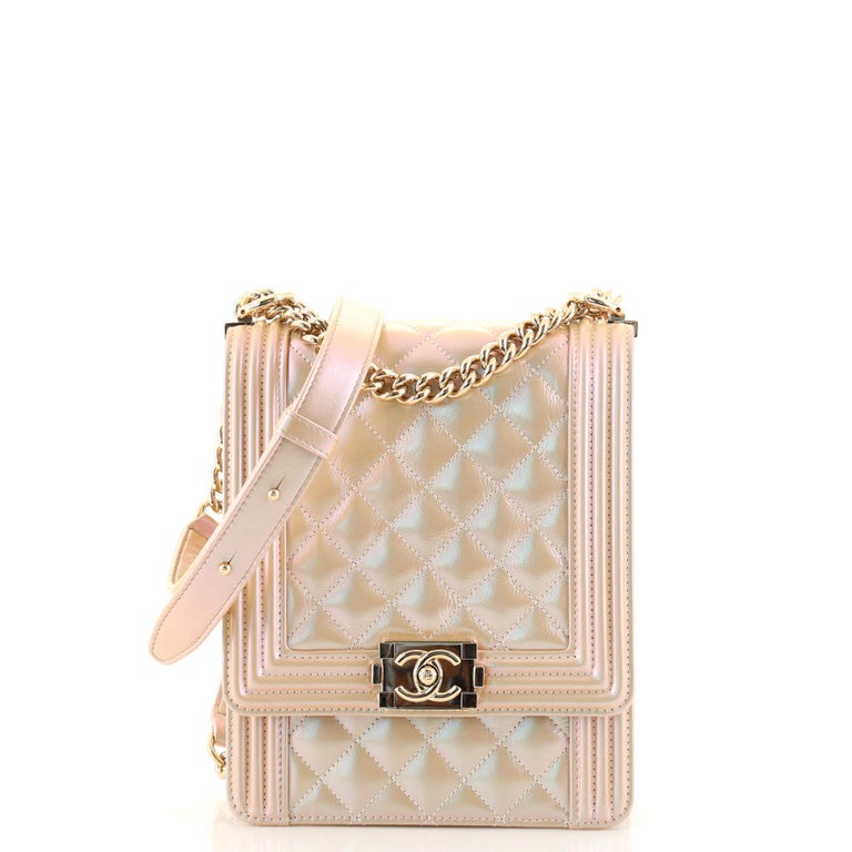 Chanel North South Boy Crossbody - 2 For Sale on 1stDibs