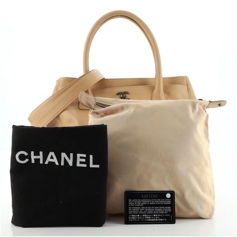 Chanel Executive Cerf Shopper Tote - Neutrals Handle Bags