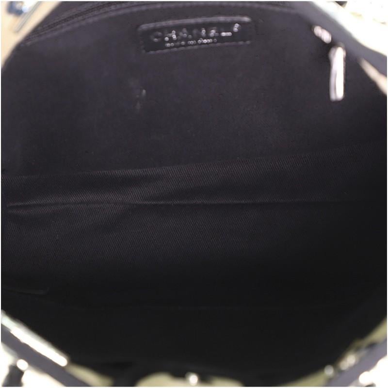 Chanel North South Deauville Tote Canvas Small 1