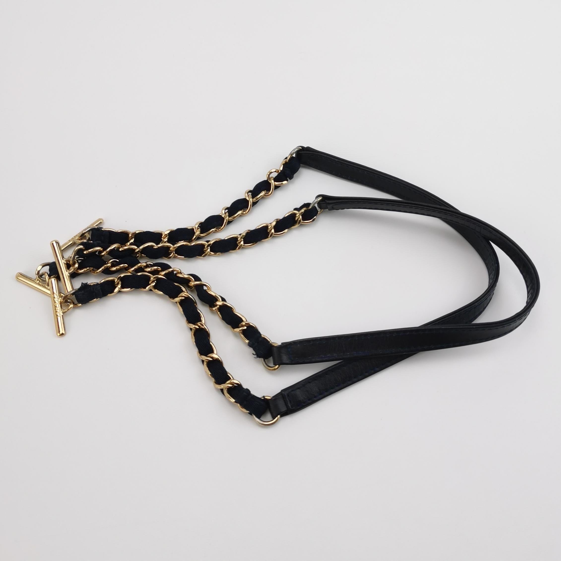 Chanel North South Deauville Tote Navy Denim Top Handle Shoulder Bag, 2012-2013 en vente 6