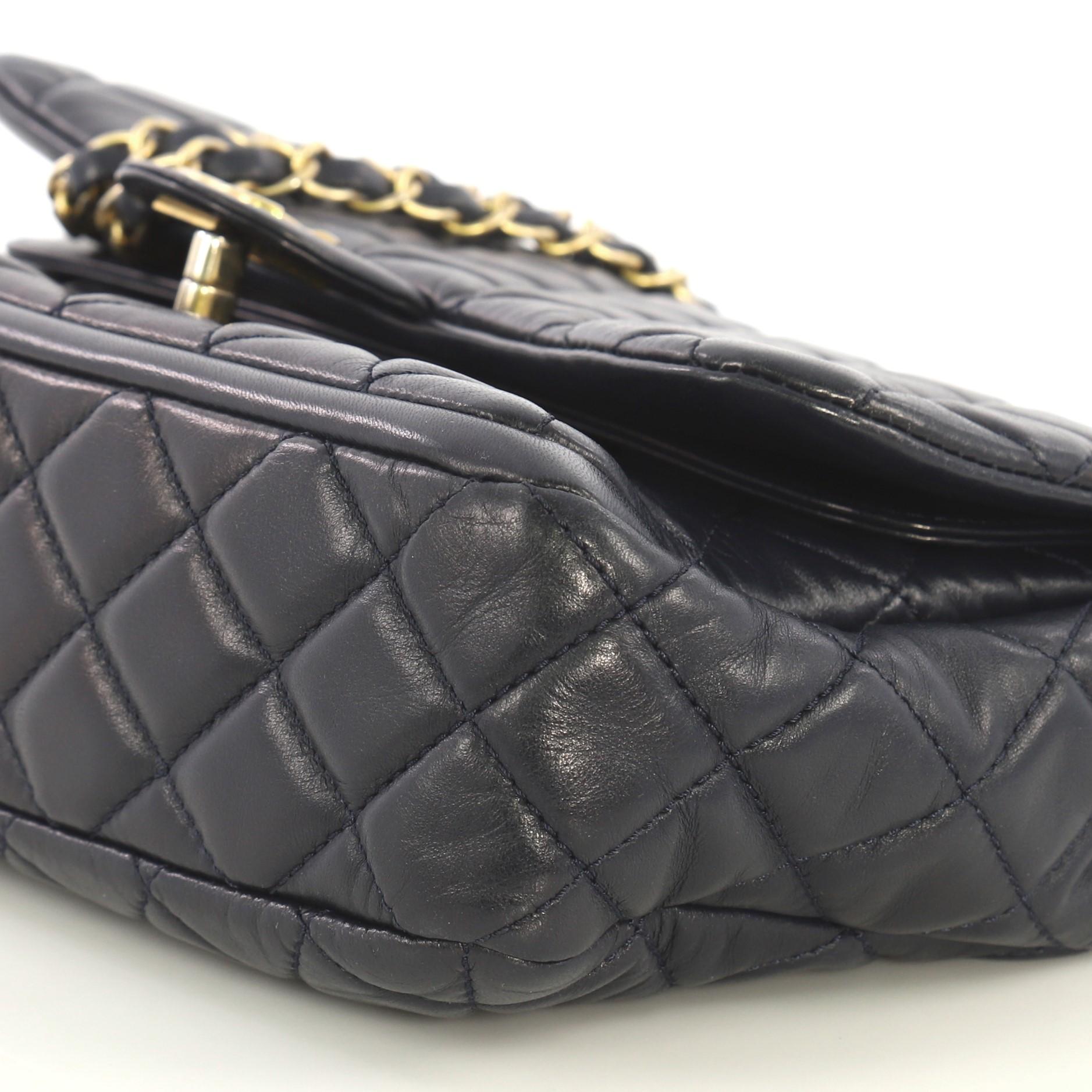 Chanel Now and Forever Flap Bag Quilted Lambskin Jumbo 3
