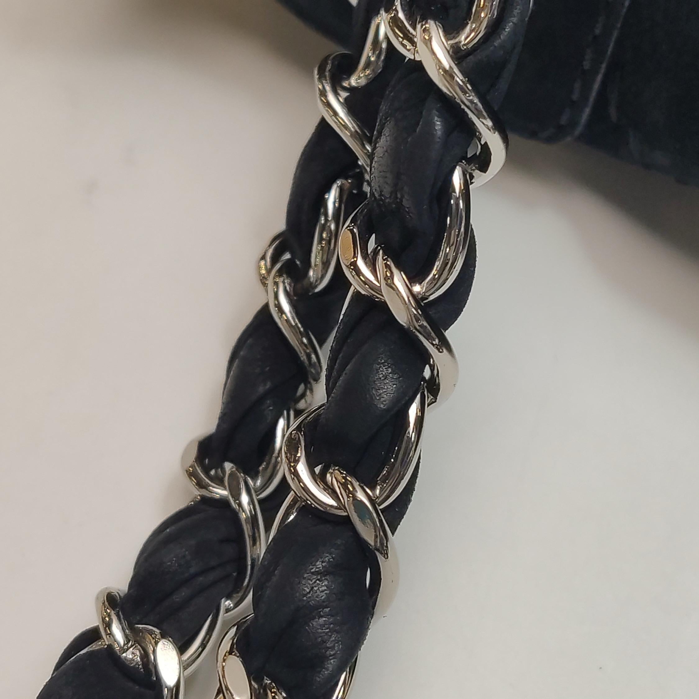 Chanel Nubuk Wildleder Darjeeling Flap Tasche Ultimate Stitch Schwarz Jumbo Tasche im Angebot 8