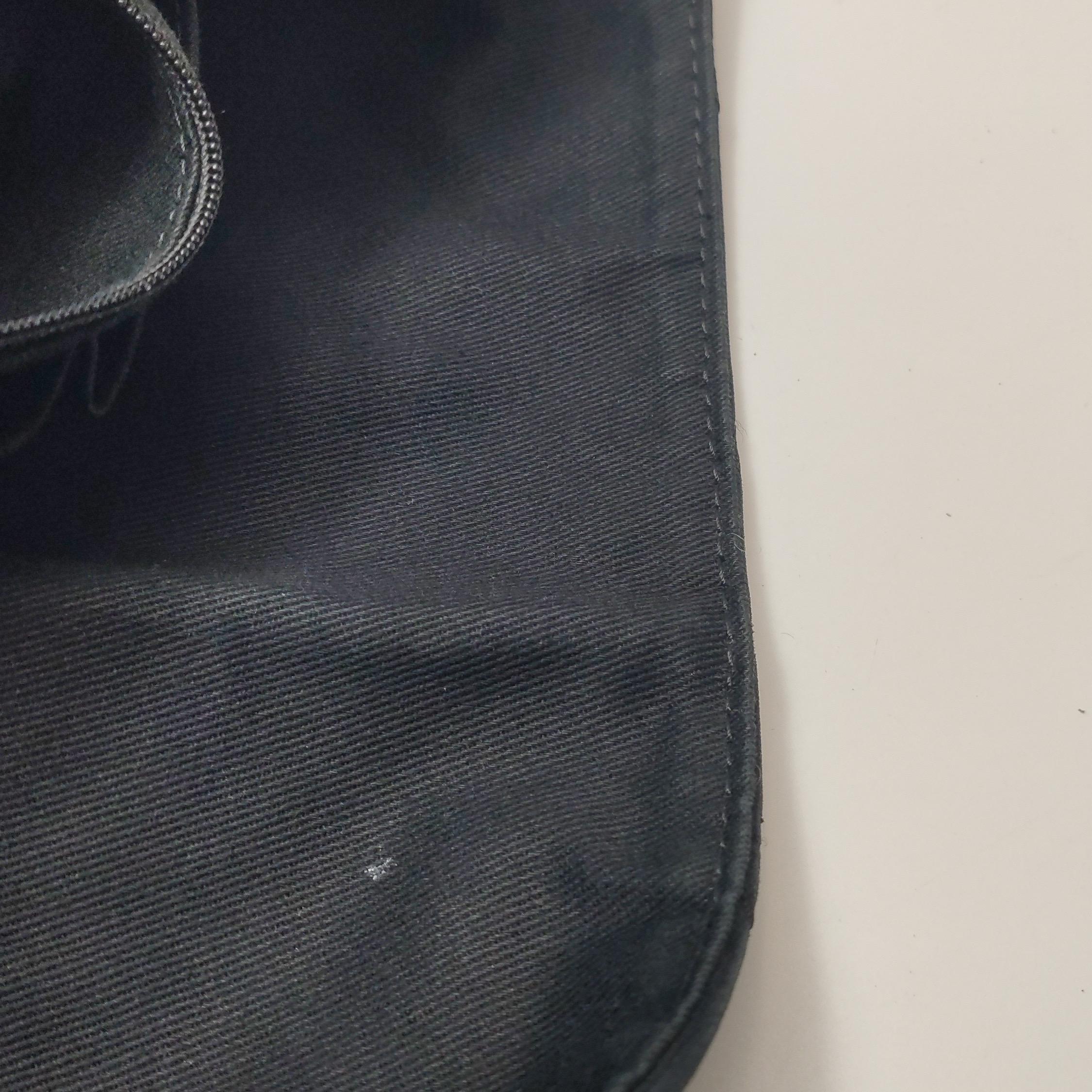 Chanel Nubuk Wildleder Darjeeling Flap Tasche Ultimate Stitch Schwarz Jumbo Tasche im Angebot 5