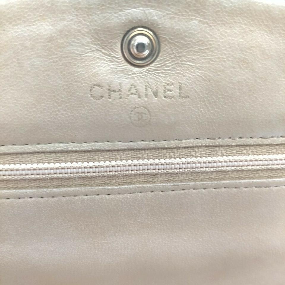 Chanel Nude Beige Caviar Leather Wallet on Chain Flap Crossbody WOC 861270 3