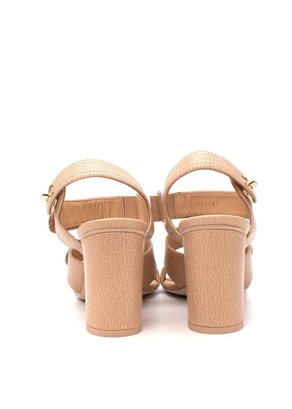 chanel turnlock sandals