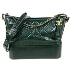 Chanel Gabrielle Hobo Quilted Tweed and Calfskin Medium