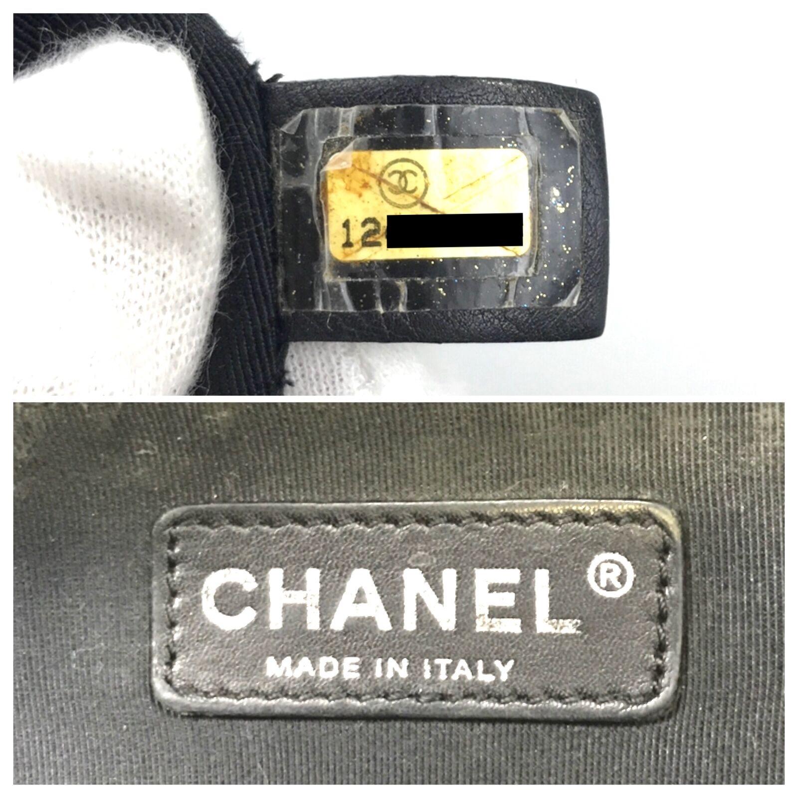Chanel Nylon Coco Silver Unlimited Shoulder Bag Large For Sale 6