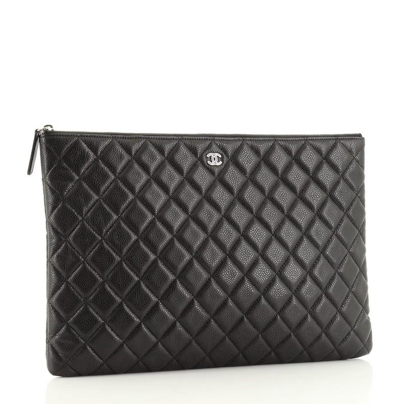 chanel large clutch