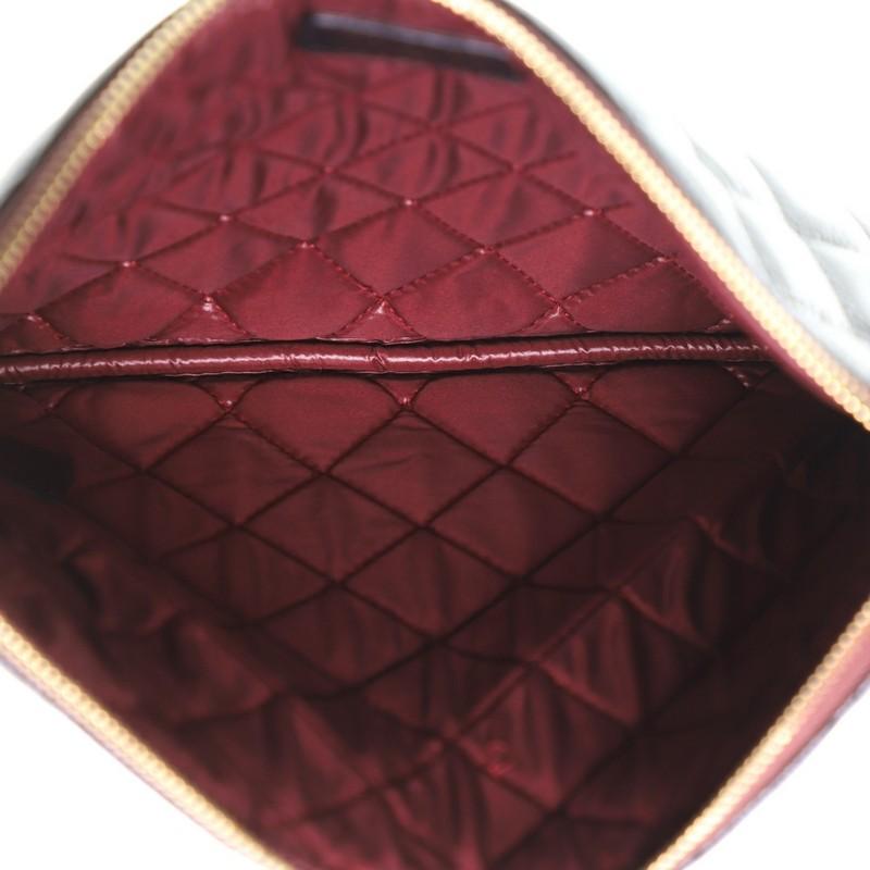 Chanel O Case Clutch Quilted Caviar Small 1