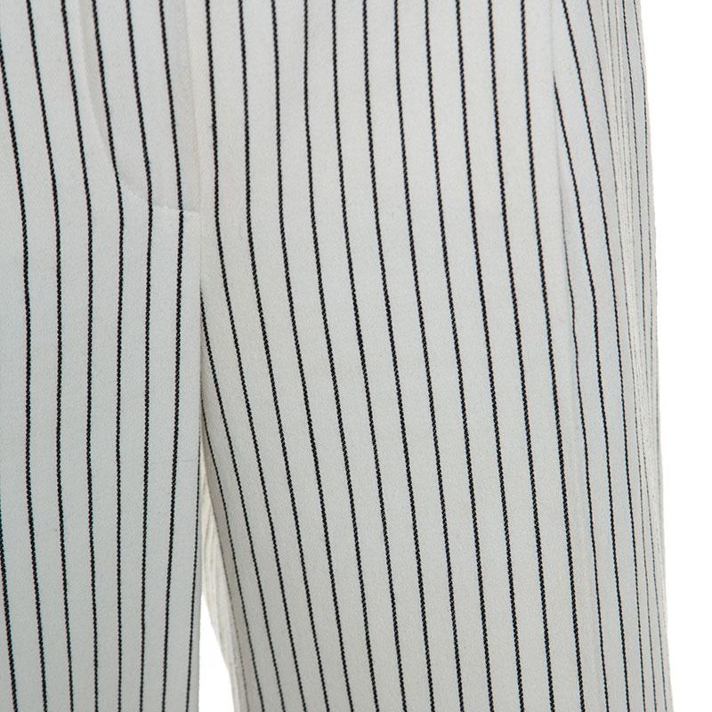 chanel striped pants
