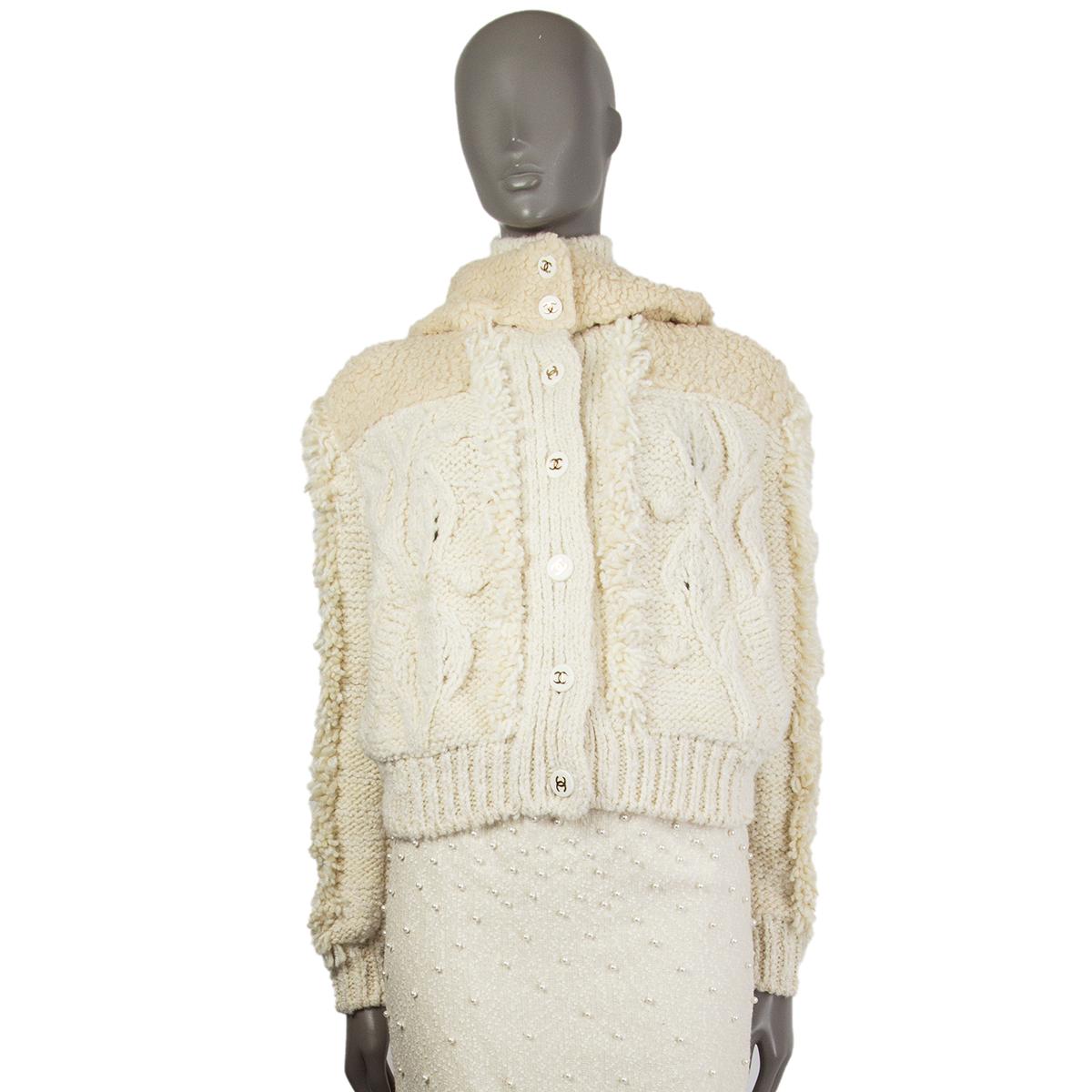white wool jacket