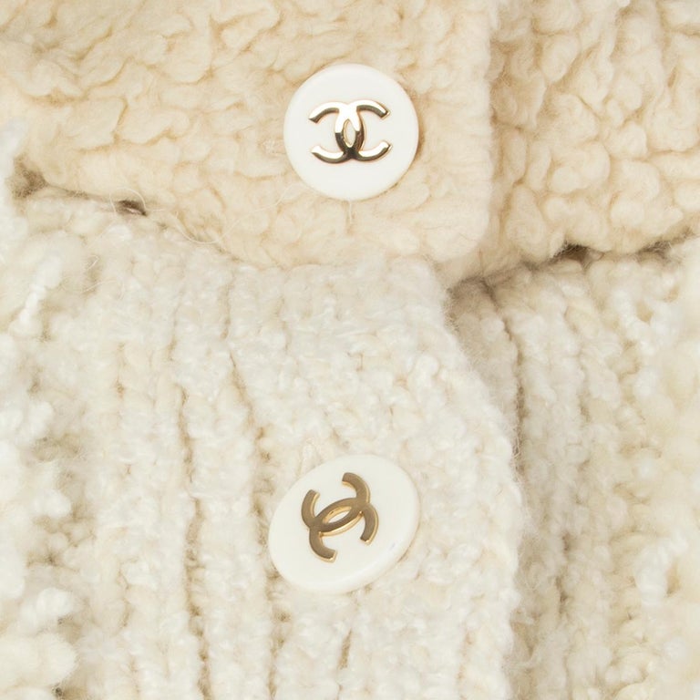 Wool top Chanel White size 36 FR in Wool - 34297666