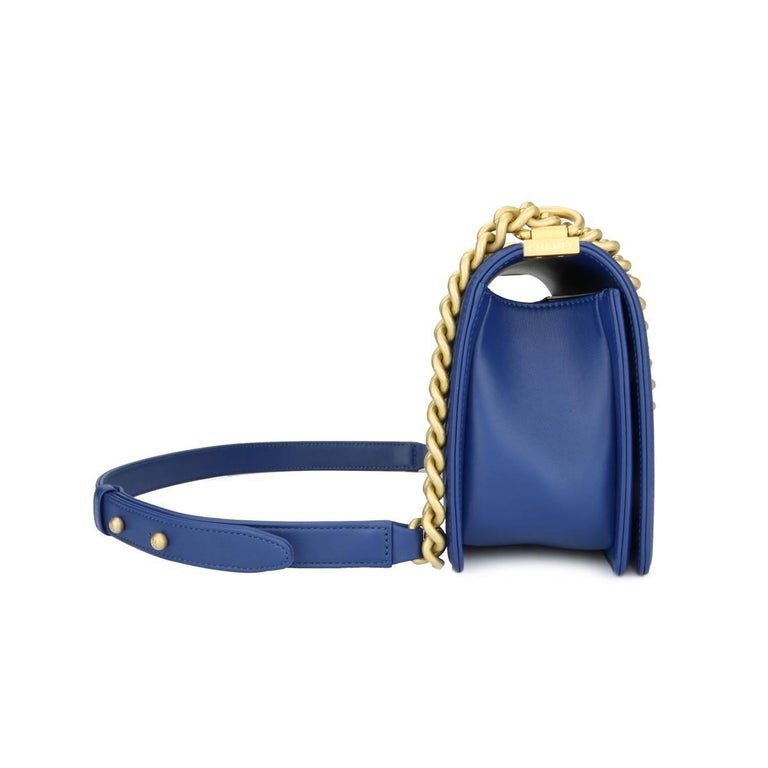 blue calfskin with yellow and white technical mesh