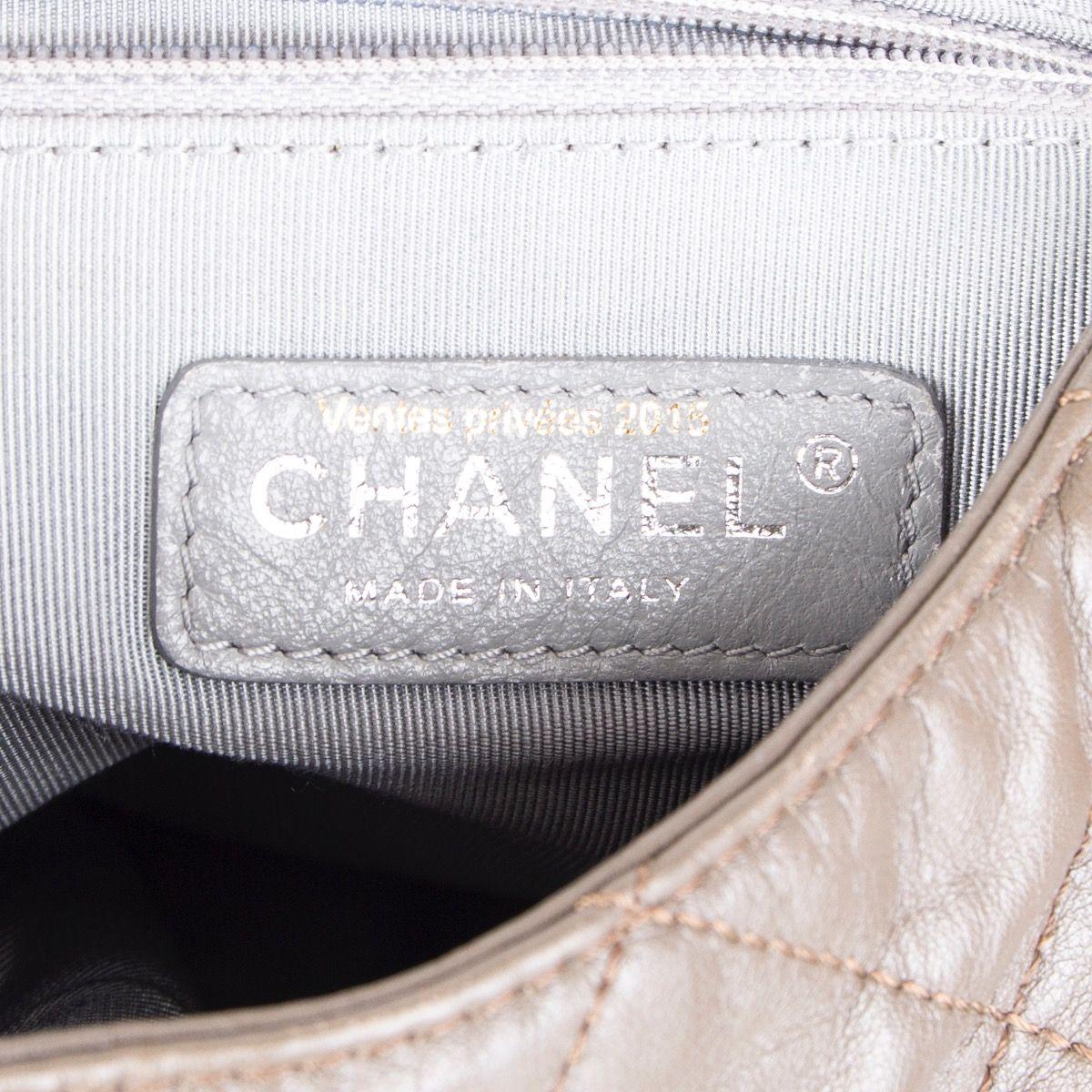 Chanel olive green leather COCO PLEATS LARGE HOBO Shoulder Bag 2