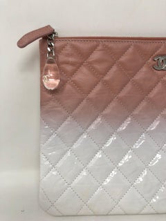 Chanel Ombre Clutch Rose