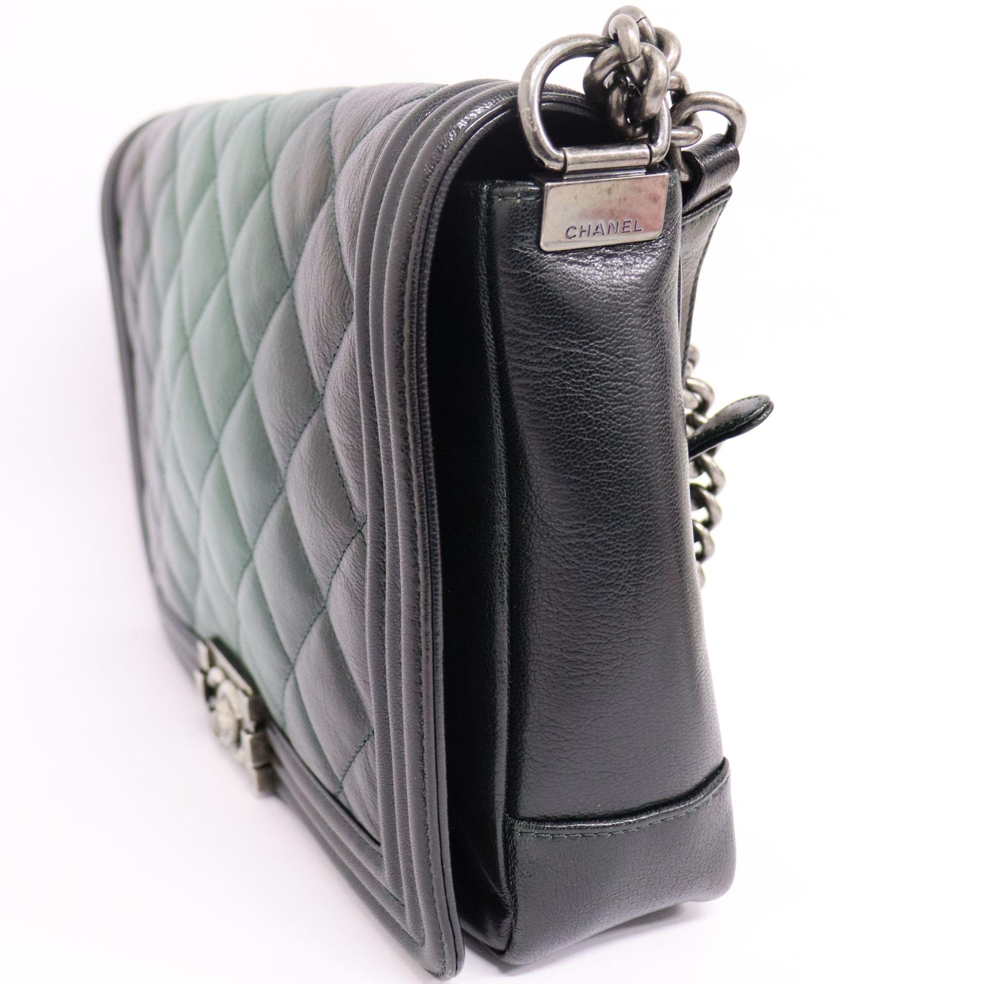 Chanel Ombre Jumbo Flap Bag In Good Condition In Amman, JO