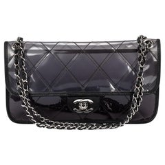 Chanel Ombre Vinyl Jumbo-Klappentasche