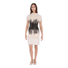 Chanel Open Back Angora & Cashmere Dress