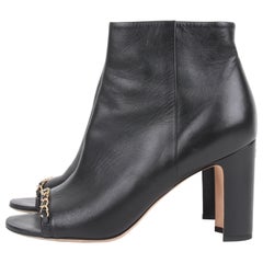 Chanel Open Toe Boots - Size 39