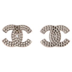 Chanel Openwork CC Earrings, 2003