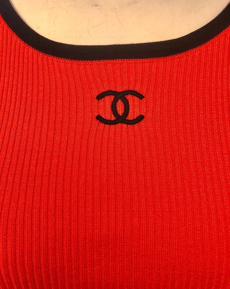 - Chanel orange cotton 