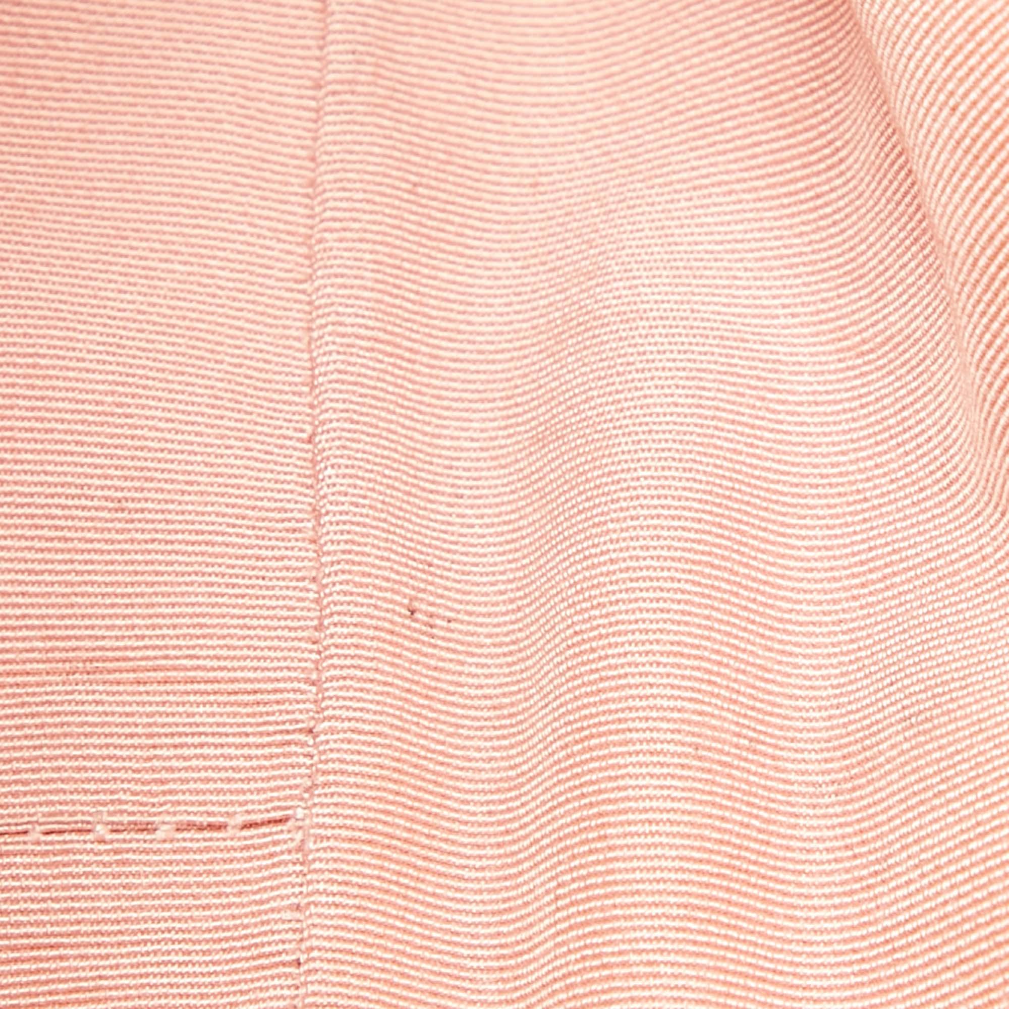 Chanel Orange Iridescent Quilted Leather Medium 19 Flap Bag 7