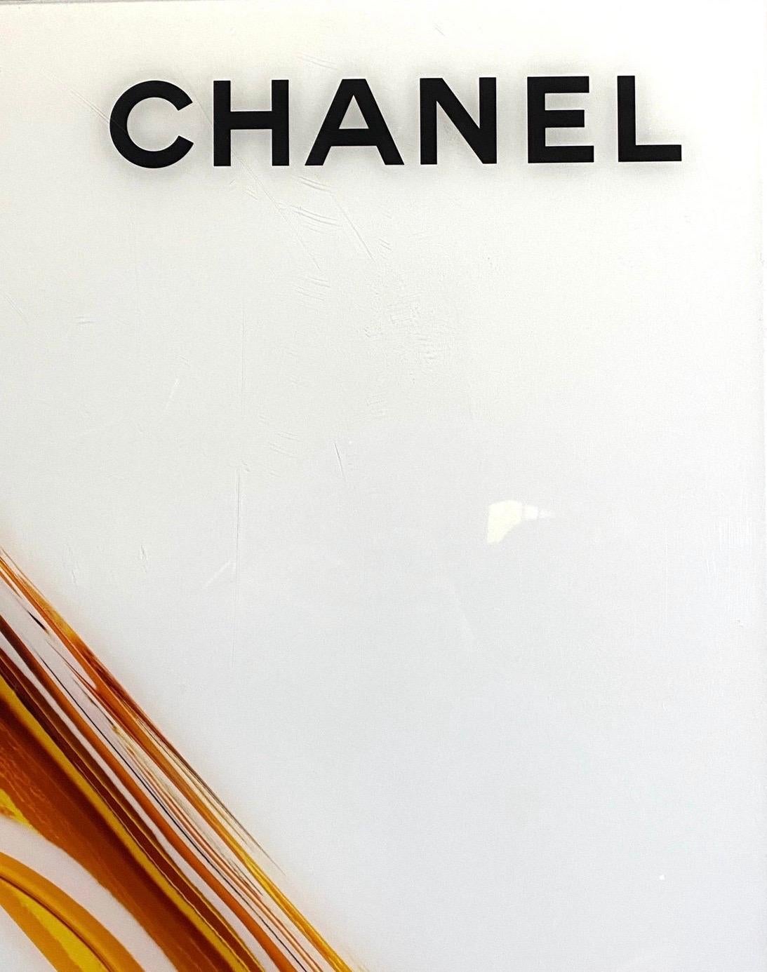 Chanel Original Advertising Perfume Store Display in Plexiglass 4