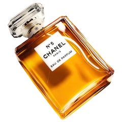 Chanel Original Advertising Perfume Store Display in Plexiglass