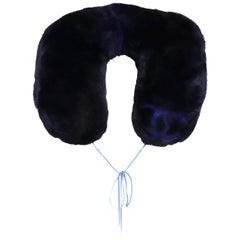 Chanel Orylag Rabbit Fur Neck Pillow 