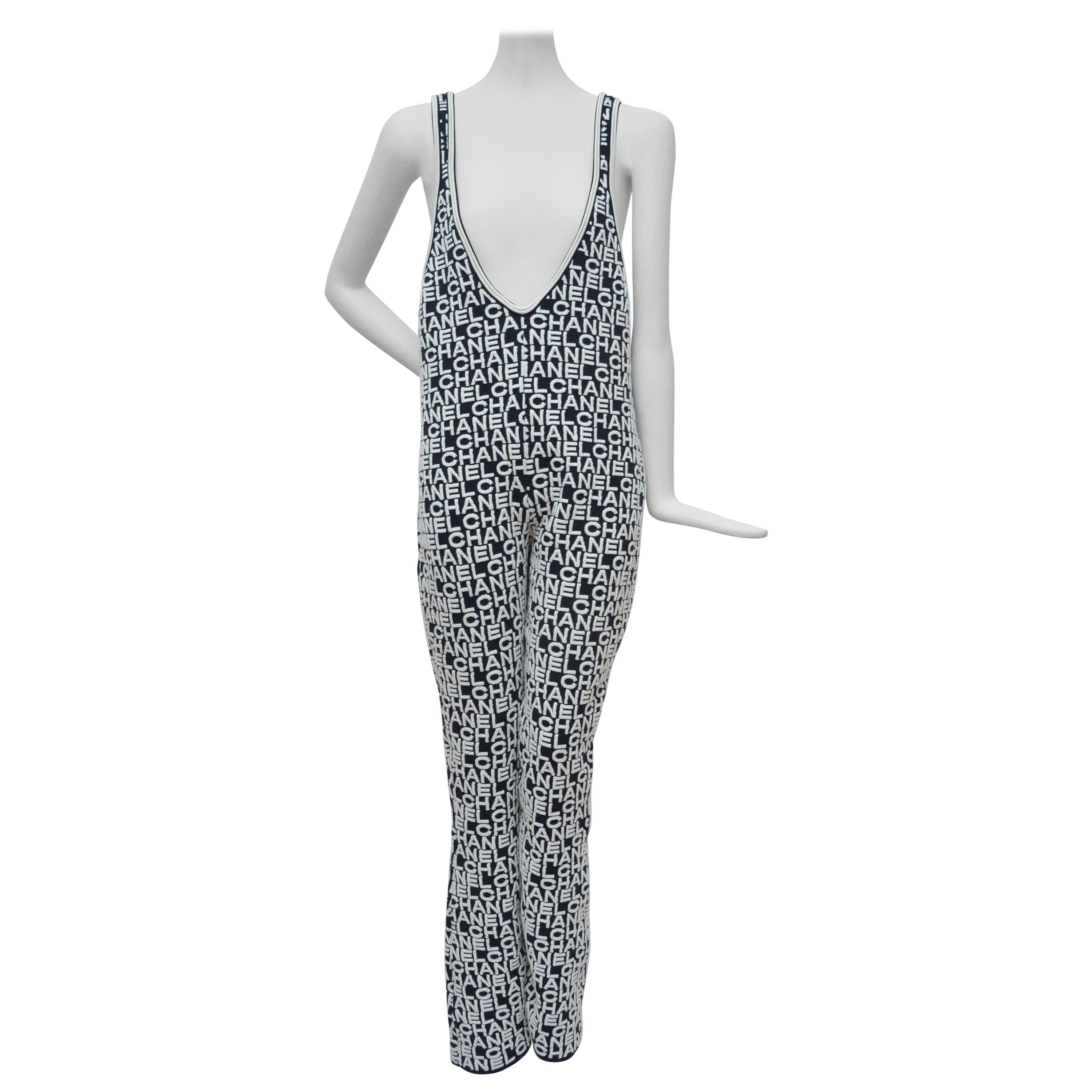 Chanel Overalls Jumpsuit FR40 Seen On Kylie Jenner NEW With Tags at 1stDibs  | chanel jumpsuit, chanel one piece jumpsuit, chanel print jumpsuit