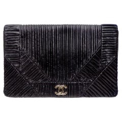 Chanel Oversized Textured Padded Clutch 