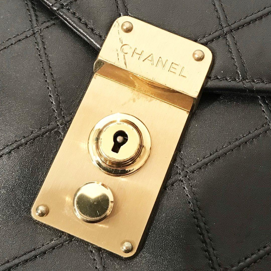 Chanel Padded Briefcase Circa 1990’s 2