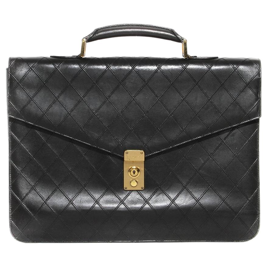 Chanel Padded Briefcase Circa 1990’s