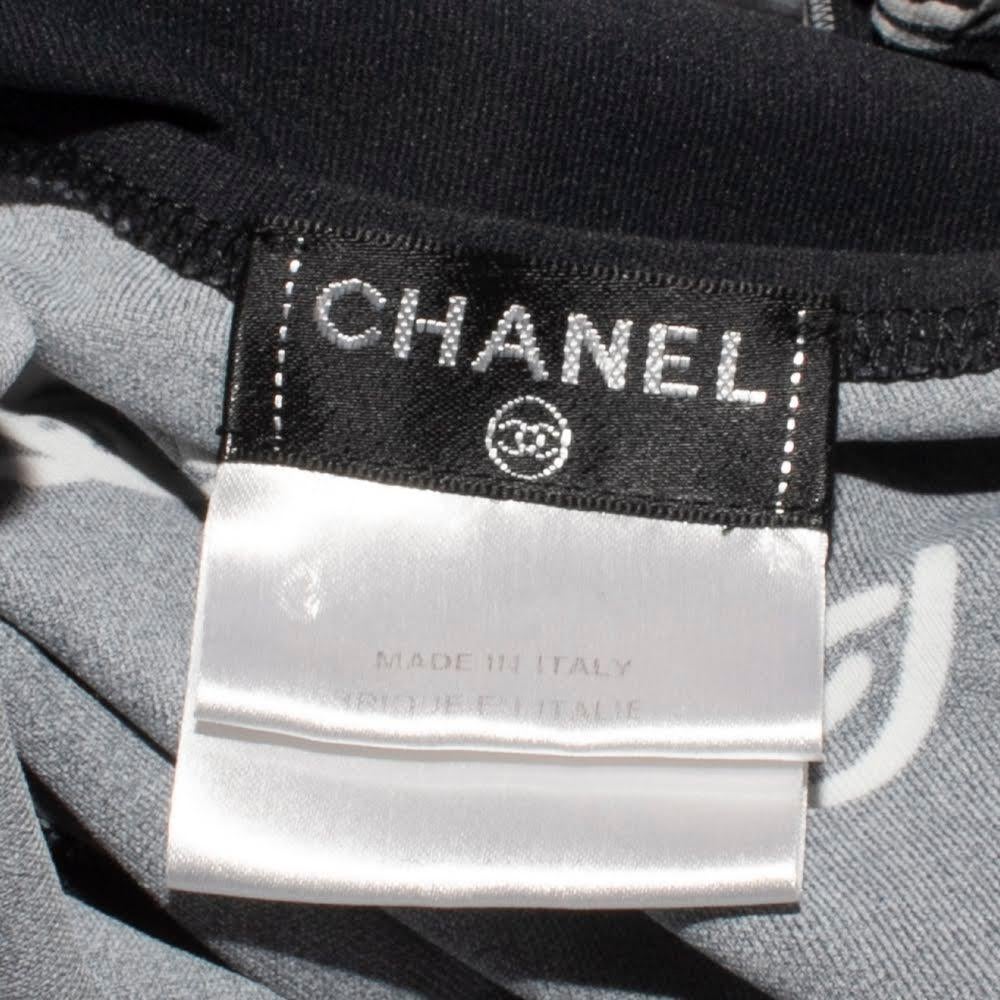 Chanel Paisley Print Swimsuit In Good Condition For Sale In Scottsdale, AZ